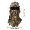 Tencen Ghillie Suit, Survival Game, Camouflage, Mesh, Hooded, One Size,