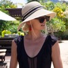 Large Sun Hat for Womens Floppy Summer Beach Straw Hats