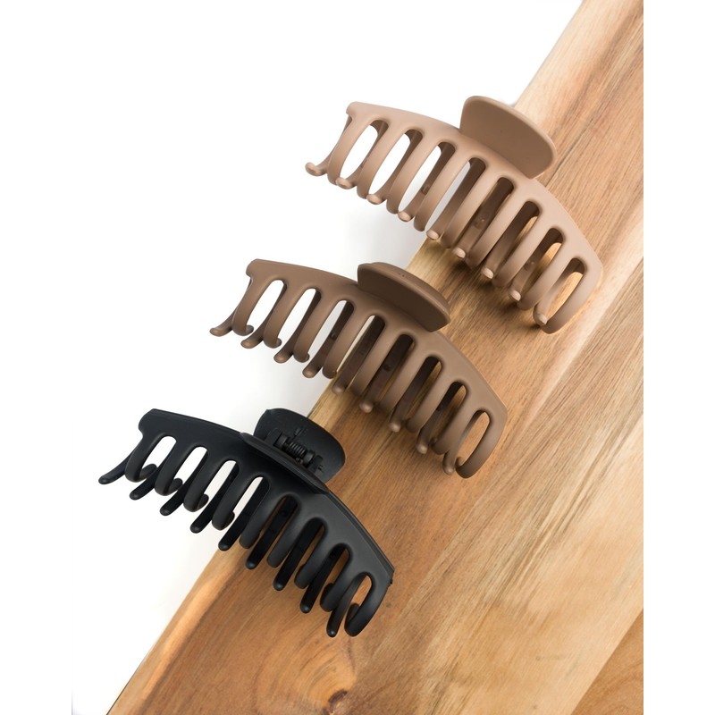 So Eco Essential Claw Clips - 3 Pack