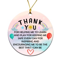 MEDROC Teacher Christmas Ornament 2025 - Teacher Appreciation Gifts for Women Men, Thank You Gifts for Elementary Special Education School Teaching Assistant Preschool Paras Counselor Keepsake