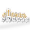Heifymi G9 LED Bulb Dimmable 5W 2700K Soft Warm White,