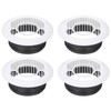 PATIKIL 6 Inch Round Air Vent Cover, 4 Pcs ABS