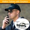 Retevis RT19 Walkie Talkie Earpiece with Mic, 2 Way Radios