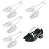 Kisbeibi 4 Pairs Plastic Shoe Tree Stretcher Shaper, Practical Adjustable