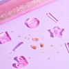 4 moldes de uñas en relieve, marco de metal, herramientas