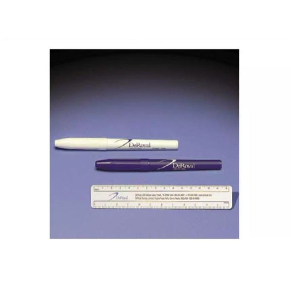 DeRoyal McK Skin Marker Gentian Violet Standard Tip Ruler Sterile