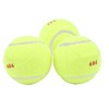 3Pcs Training Tennis Balls 2.6in Chemical Fiber Silicone Accurate Portable