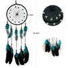 Dream Catchers Handmade Feather Native Home Wall Decoration blue and