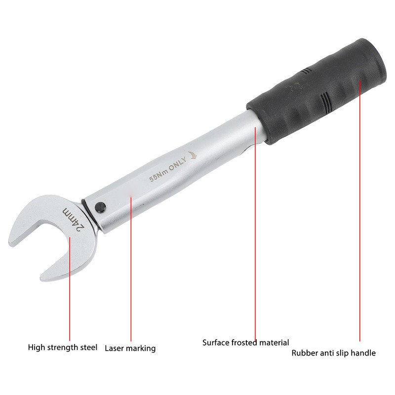 Torsion Wrench 55Nm 24mm Single Open End for HVAC Car