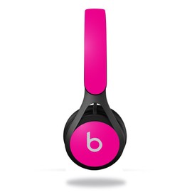 MightySkins Skin Compatible with Beats EP Headphones wrap Cover Sticker Skins Solid Hot Pink