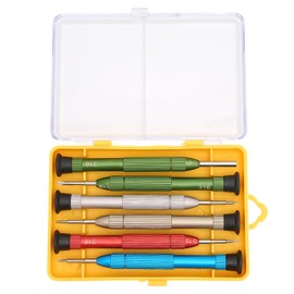 6 In 1 Screwdriver Set Metal Portable Repair Dismantling Tool Kit for Glasses Sunglasses Toys Watches