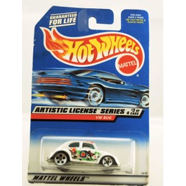Hot Wheels 1997 Artistic License Series VW BUG 3/4 #731 1:64 Scale