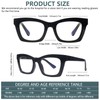 SIGVAN 6 Packs Reading Glasses Oprah Style Reading Glasses with