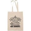 Planetee Tote Bag Tasche mit den beigen Moldus, zur Pflege