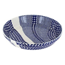 Blue Rose Polish Pottery Zara Pie Plate