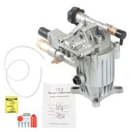 LiGuVCY 2.5 GPM 3000 PSI Washer Pump 3/4 Inch Shaft for Cleaning Indoor and Outdoor Walls, Roads, etc