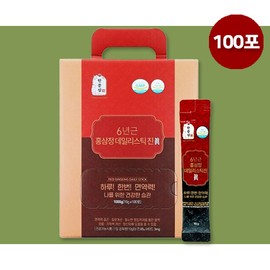 MoreH Red Ginseng Stick Red Ginseng Tone Red Ginseng Extract Balance Hansamin Red Ginseng Stick Garden Ginseng Cheong Kwan Jang Red ginseng pack, Hansam in red ginseng stick, red ginseng tone, red ginseng extract, 6-year-old red ginseng extract, daily st