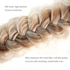 Weenwill Hair Braid Headband,Messy Wide 2 Strands Fishtail Braided Plaited