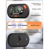 Aquarium Thermometer with Probe and Suction Cup, Mini Water Thermometer