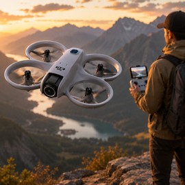 GT3 8K GPS Drone with Camera for Aerial Photography – Foldable Design with Auto Return for Travel and Outdoor Filming