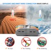 Wire Connectors Nuts, 50pcs 3 Conductor Compact Splicing Wire Connectors,
