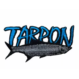 Tarpon Fish Fishing 5 inch Patch PPM F6D36I