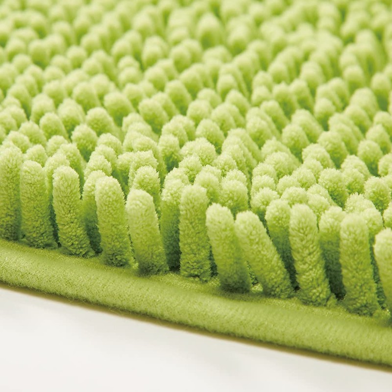 Eyedia Bath Mat, Microfiber, Quick Drying, Water Absorbent, 13.8 x
