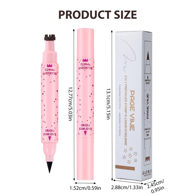 Erinde 2in1 Makeup Freckle Pen 1#