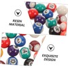 Generic 1 Set Mini Billiard Ball Set of Resin Pool