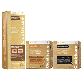 Cicatricure Cicatricure Gold Lift, Crema De Día 50g  Crema De Noche 50g  Contorno De Ojos Dúo 15g, color, 115 gram, pack ofpaquete de                 