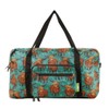 Eco Chic Recycled Cabin Holdall Bag, Lightweight Foldable Carry-On Luggage
