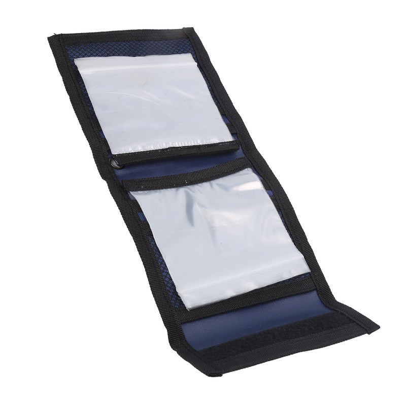 10 Pockets Fly Fishing Leader Wallet Case for Tippet Storage