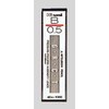 Mitsubishi Pencil Hi-uni Hi-Uni Sharp Refill, 0.5mm B, HU05300-B, Set of 2