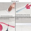 118 Inch Flexible Quarter Round Shoe Molding, Peel and Stick