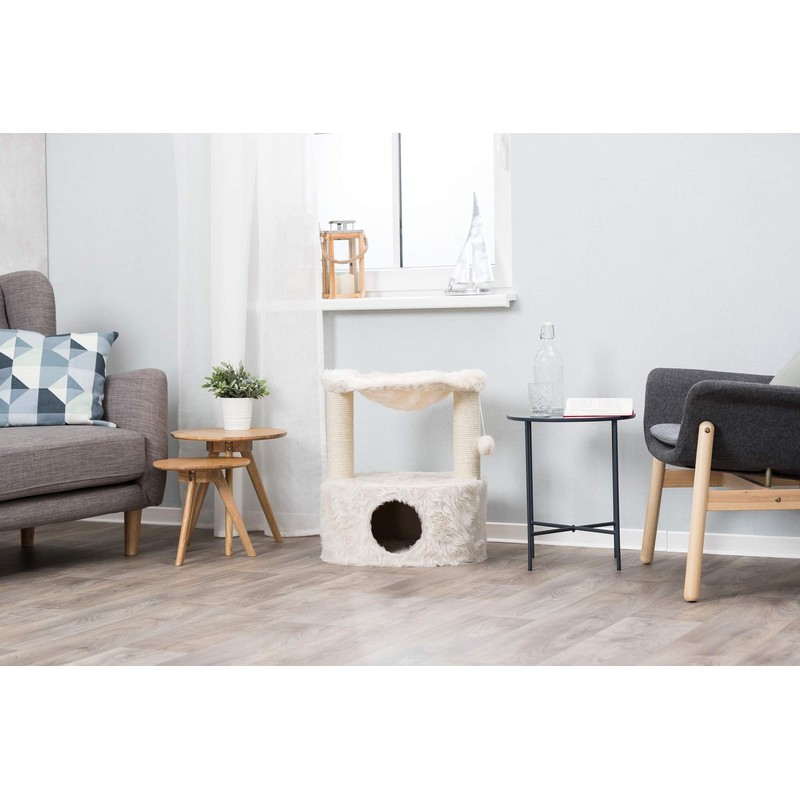 TRIXIE Baza Grande Scratching Post, Cat, Creme, Medium, (44545)