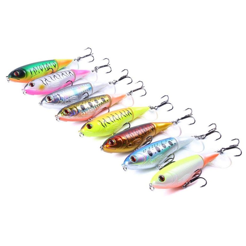 SM SunniMix Whopper Fishing Lure Top-Wasser Floating Hard 9cm 17g,