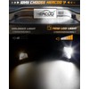 HERCOO LED License Plate Light Lens Tag Lights Rear Lamp