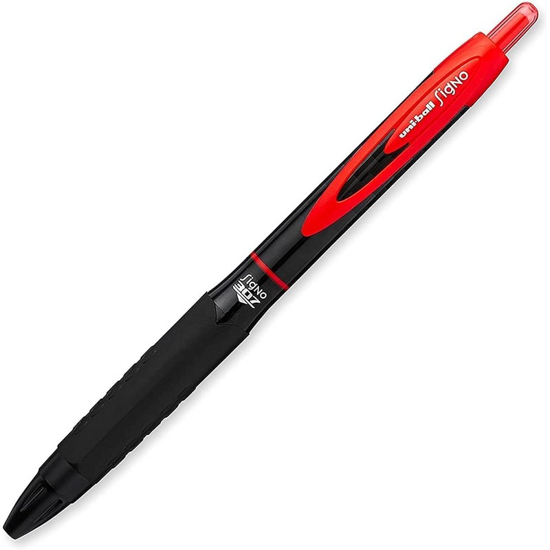 Uni-Ball Signo 307 - Fine Retractable Rollerball Pen - 6