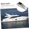 BESPORTBLE Boat Trailer Front Roller Stainless Steel Anchor Bracket Rope