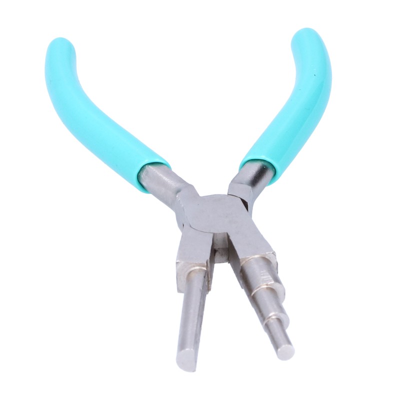 Winding Pliers 3‑Section Round Nose Carbon Steel Wire Coilling Shaping