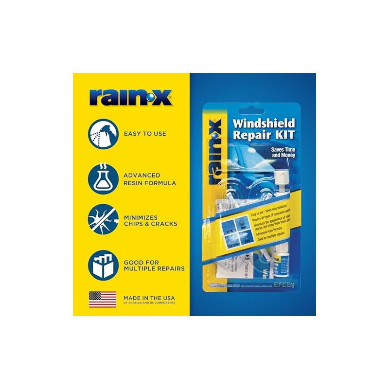 Rain-X 600001 - Kit de reparación de parabrisas