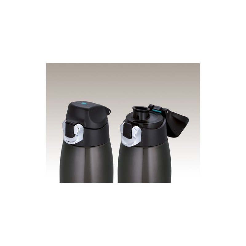 サーモス 真空断熱スポーツボトル 1.0L ブラック FFF-1000F BK