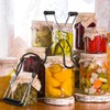 Canning Jar Lifter, Canning Tongs, Stainless Steel Jar Lifter with