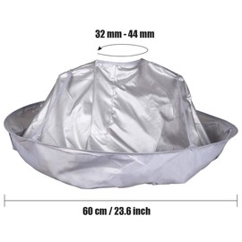 Hair Cutting Cape Umbrella Style Hair Catcher Professional Haircut Cape Waterproof Hairdressing Foldable Kit for Home Stylists Barber Salon for Adults Kids