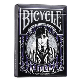Bicycle Wednesday Addams Playing Cards, 1 Deck