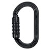 PETZL m72 a Tln New Oxan hochfesten Karabiner, oval Größe: triact-Lock, schwarz, M72A TLN