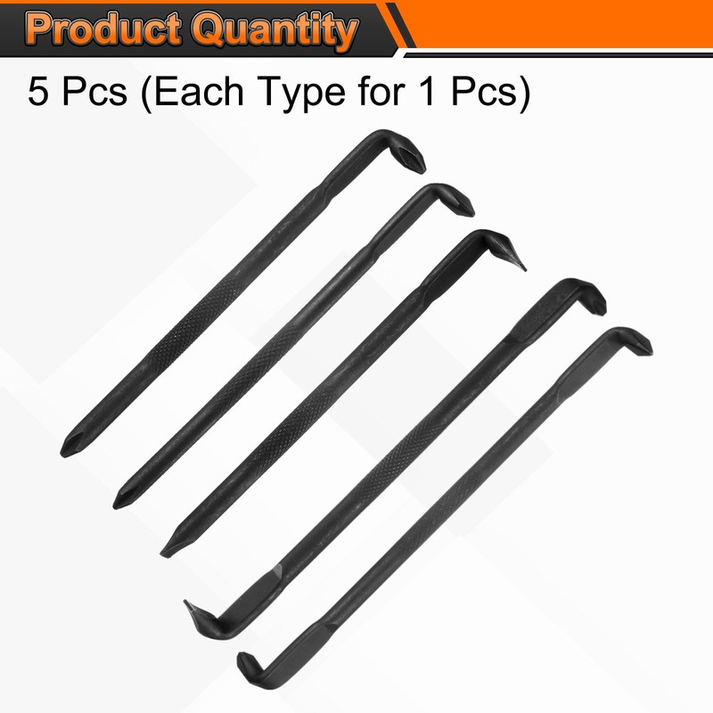 HARFINGTON 5pcs Offset Screwdriver Set Phillips Slotted Head Right Angle