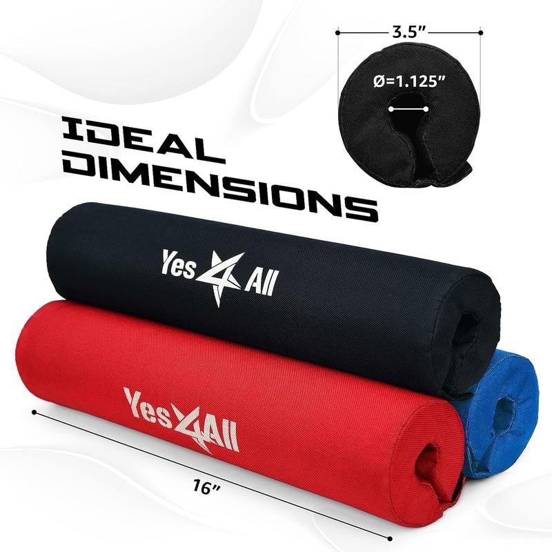 Barbell Thick Foam Nylon Pad, Neck Shoulder Protective Pad For