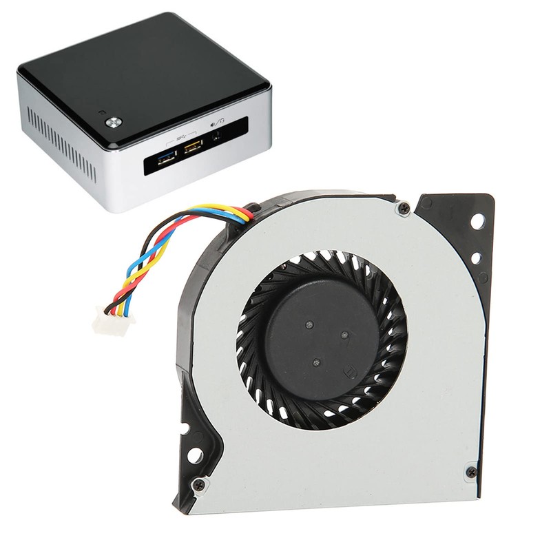 4Pin CPU Fan for NUC 5, Compact and Durable CPU
