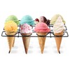 2 Pieces Ice Cream Cone Baking Racks Cupcake Display Racks